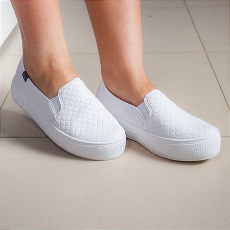 TENIS FEMININO MOLECA 5658100 BRANCO