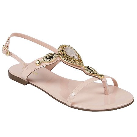 SANDALIA FEMININO VIA SCARPA 116711565 BABY PINK