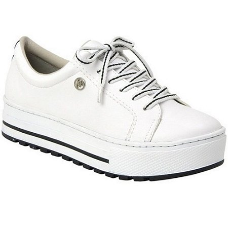 TENIS FEMININO VIA MARTE 19-3501 BRANCO