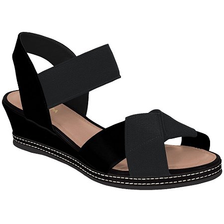 SANDALIA FEMININO VIA SCARPA 10819775 PRETO