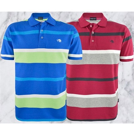 POLO MASCULINO GAJANG 160935 AZUL