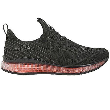 TENIS MASCULINO OLYMPIKUS 875 FIBRA PRETO/PETALA