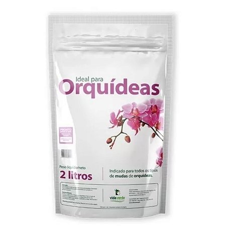 Substrato Pronto Uso Ideal Para Orquídeas 2 Litros