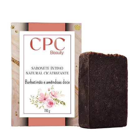 Sabonete Natural Íntimo de Barbatimão Cicatrizante e Controle de Ph CPC Beauty