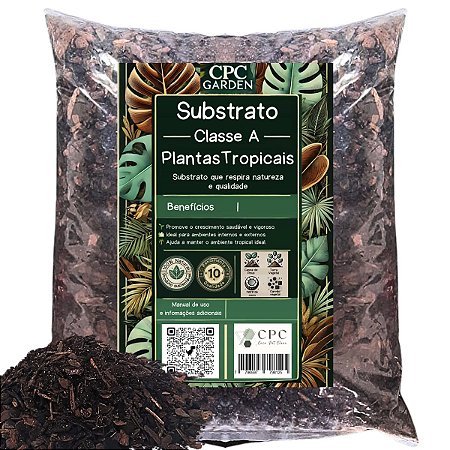 Substrato Classe A CPC Garden Plantas tropicais