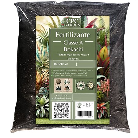 Fertilizante Natural Classe A CPC Garden Bokashi