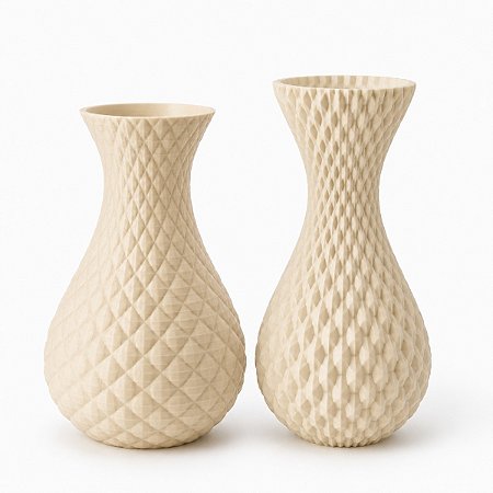 Kit Vasos Decorativos Duo Texture CPC Home Decor