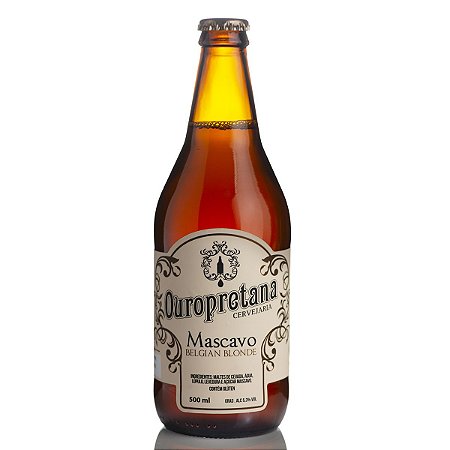 Cerveja Ouropretana Mascavo Belgian Blonde 500ml