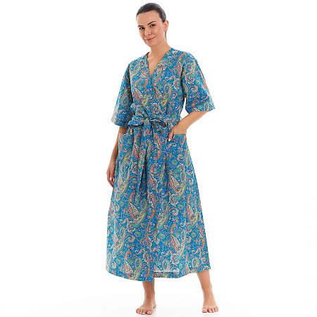 Robe Lakshmi longo transpassado