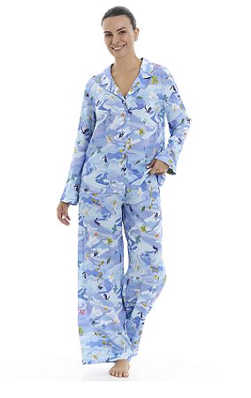 Pijama Aurora abotoado