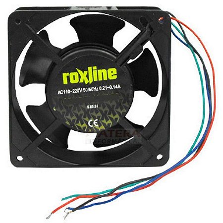 Micro Ventilador Cooler s/ Rolamento Bivolt 50-60hz 0.21A 0.14A - Roxline
