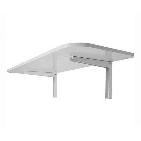 Mesa Dobrável Com Suporte 90 X 40 Cm Multivisão Mds 9040 Branco