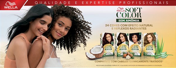 COLORAÇÃO - WELLA SOFT COLOR