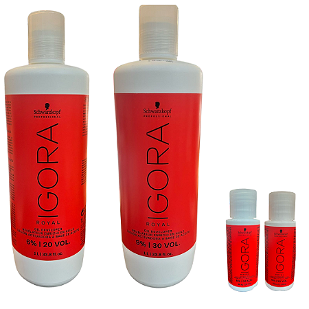 SCHWARZKOPF - OX ÁGUA OXIGENADA IGORA ROYAL LOÇÃO ATIVADORA