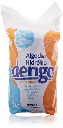 DENGO ALGODAO HIDROFILO 500 G EM ROLO