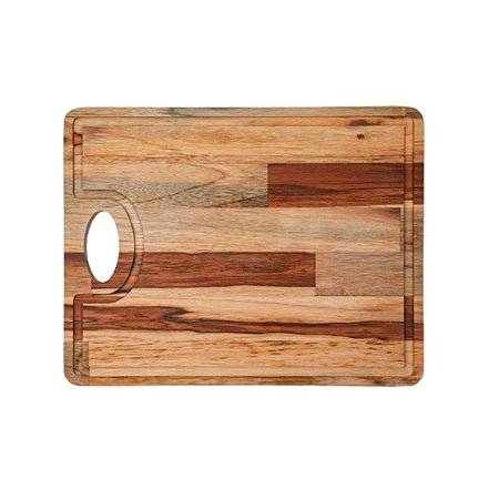 Tábua Churrasco Grande com Alça Teca Caixa com 03 peças R -TK  02