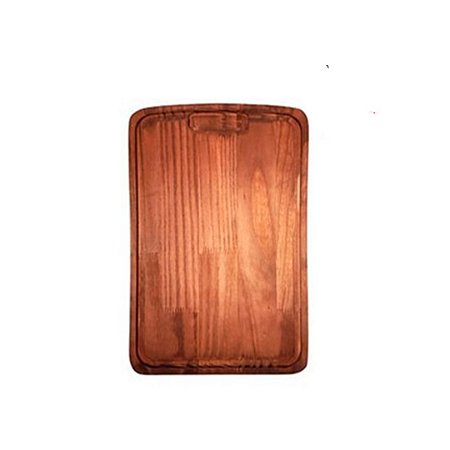 Tábua de Madeira Rústica Média (34x26) Cx c/5 pçs R-DR118B