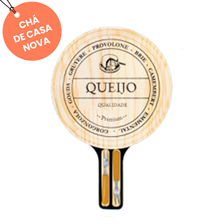 Tábua de Frios Premium c/ garfos sortidos Madeira ( Natural ) Cx c/6pçs R- 57 E