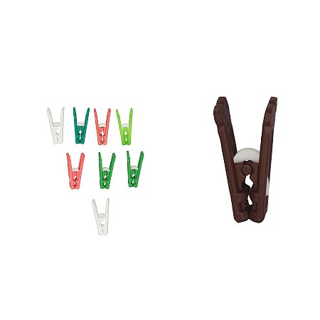 Prendedor de Roupas Plástico 20 pçs  Cx C/20 Pct  de 20 pçs R - 49 B