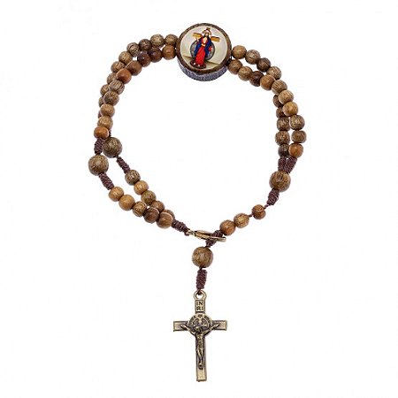 PULSEIRA TERCO IMBUIA 4MM C/ENTREMEIO RES S CHAGAS VERSO LOGO OV