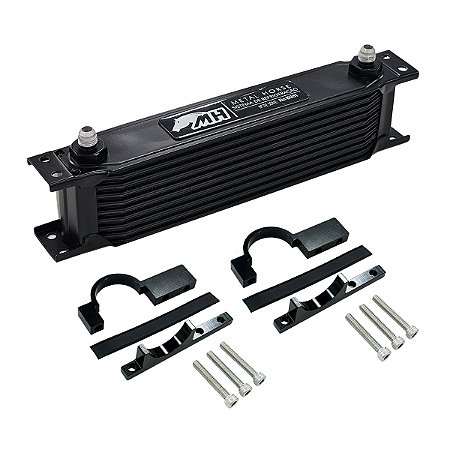 Kit Radiador de Óleo + Suporte para Motor Harley Davidson Sportster