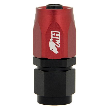 Conexão 6AN / AN6 Reta para Mangueira Aeroquip Colors - Vermelho