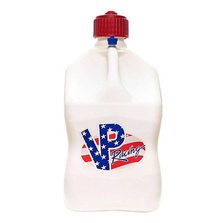 Galão de Abastecimento 5,5GL 20,8L VP Racing Fuels - Branco (USA Flag)
