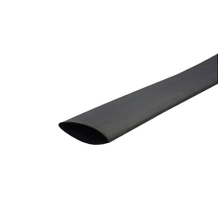 Conduíte DR Termo Retrátil 3:1 3/8" (9.5mm) 1 metro - Preto - Metal Horse
