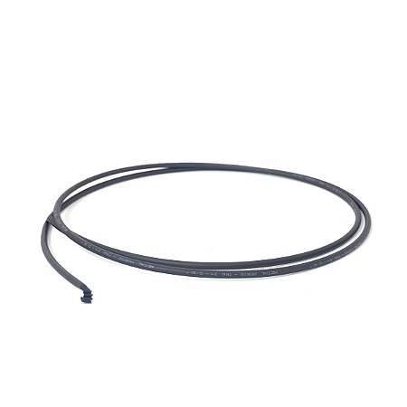 Conduíte Termo Retrátil Adesivo 3:1 3/16" (4,7mm) 1 metro - Preto - Metal Horse