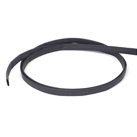 Conduíte Termo Retrátil Adesivo 3:1 1/2" (12,7mm) 1 metro - Preto - Metal Horse