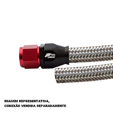 Mangueira PTFE com Malha Inox 6AN / AN6 - Metal Horse