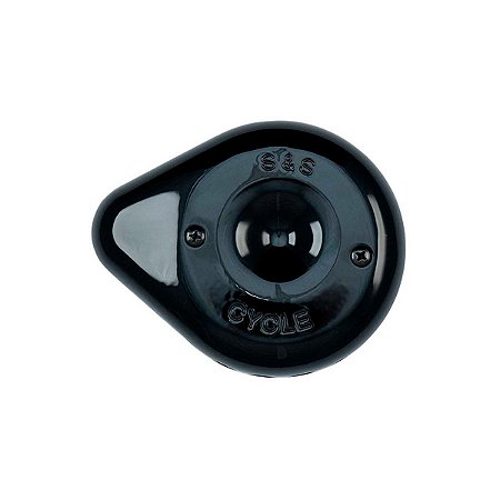 Capa de Filtro de Ar Teardrop Mini Preta S&S Cycle
