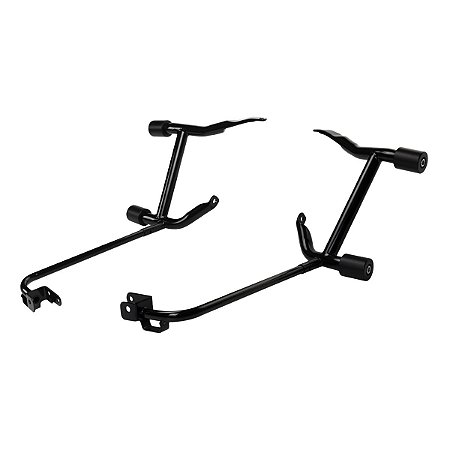 Par de Protetores Crash Bar de Alforges com Suporte Harley Touring 14-26 - Preto - Twin13
