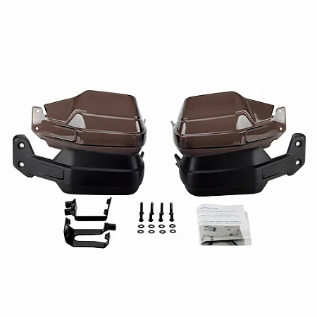 Par de Protetores de Punho Harley Pan America - Twin13 - Fumê