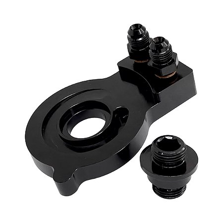 Flange Adaptadora de Radiador de Óleo Harley - Twin13