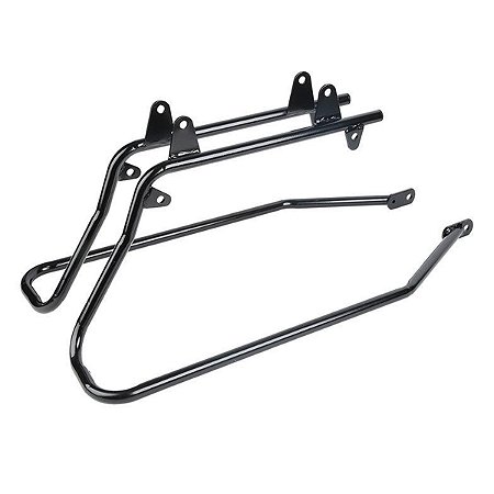 Par Suportes de Alforges Laterais Modelo Touring para Harley Softail 84-13 - Twin13 - Preto