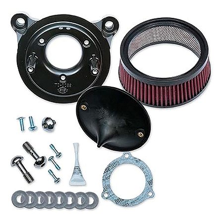 Filtro de Ar Stealth S&S Cycle Twin Cam 2008-2017 - Acelerador Eletrônico