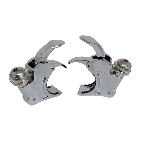 Par de Suportes Engate Rápido de Para-brisa / Fairing 41mm - Twin13 - Cromado