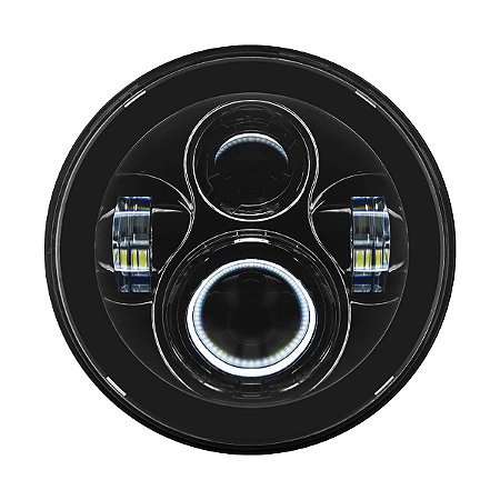 Farol LED Daymaker 7" - Twin13 - Preto