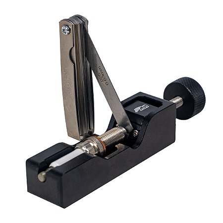Kit para Regulagem de Gap de Vela com Calibre de Lâminas - Preto - Metal Horse