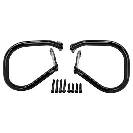 Par de Protetores de Alforge para Harley Low Rider 2018-2026 - Twin13 - Preto