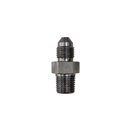 Adaptador Macho NPT 1/8" para Macho Cônico 3AN / AN3 - Inox - Metal Horse