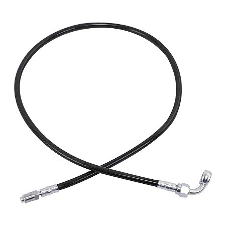 Linha de Freio Aeroquip para Guidão de 14" Harley Softail 2018-2026 - Twin13 - Preto