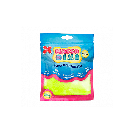 Massa de EVA Amarelo 50g Make+