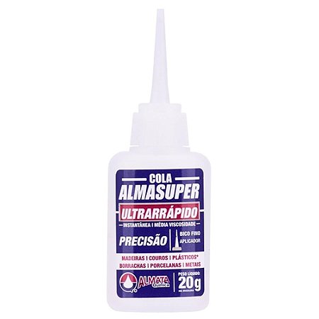 Cola Instantânea - Ultra Rápida - Precisão - 1un - Almasuper 20g.