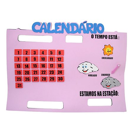 PAINEL EM EVA CALENDARIO GRANDE