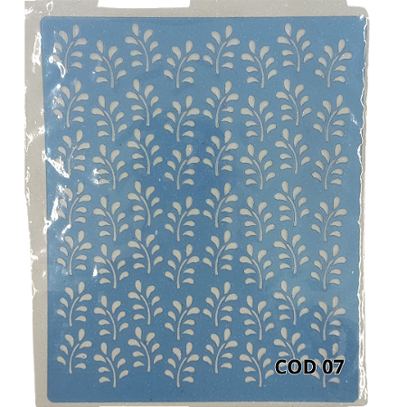 STENCIL 14 X 17 CM COD 07