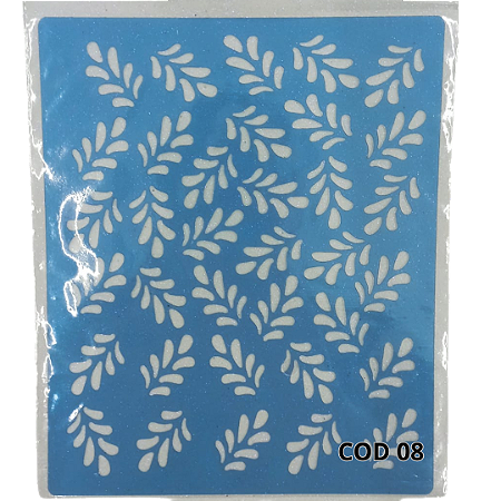 STENCIL 14 X 17 CM COD 08