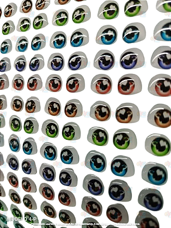 OLHINHOS RESINADOS MODELO 4-P