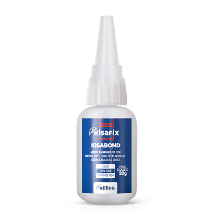 Super Cola Bonder Kisafix 20g Adesivo Instantâneo
